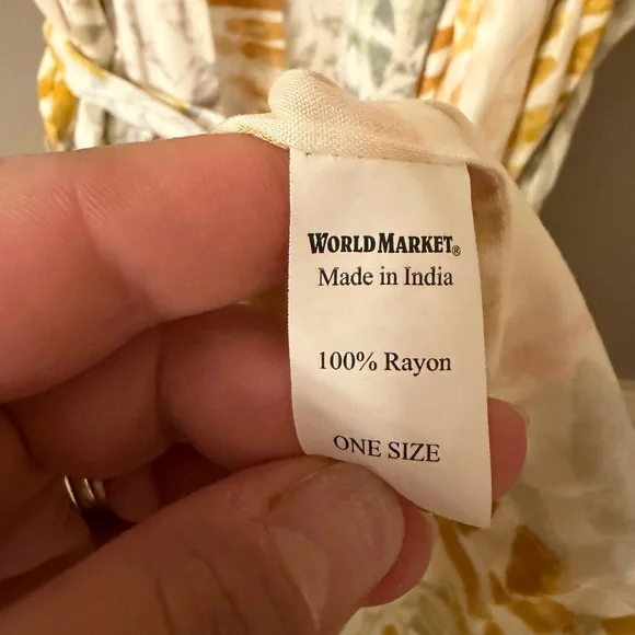 Cost Plus World Market Floral Pajama Dress and Matching Robe L/XL - Picture 8 of 8